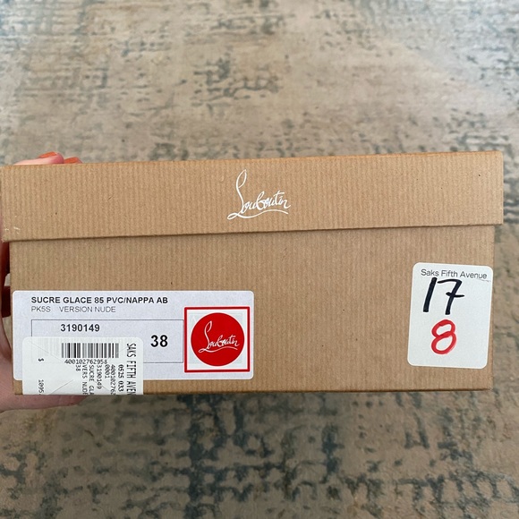 Sucre Glacé 85MM Swarovski Christian Louboutins - Picture 8 of 8